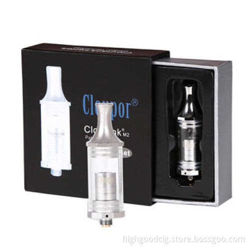 Cheap dry herb cloupor cloutank m3 vaporizer atomizer glassomizer with gift package